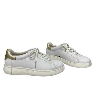 Kate Spade Lift Nappa Leather Lace up women's sneakers size 10 B